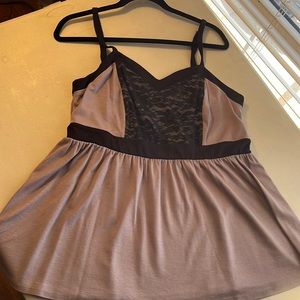 Gray and black size 1 Torrid